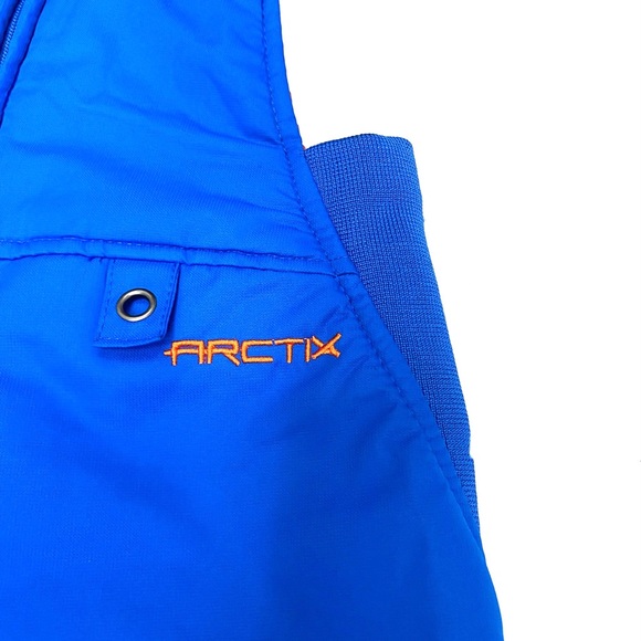 ARCTIX Youth Boys Orange Insulated Snow Bibs Overalls - Picture 7 of 12